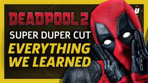 how to watch deadpool 2 super duper cut|deadpool 2 super duper cut unrated difference.